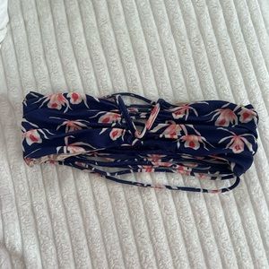 Vintage Acacia Strapless Top